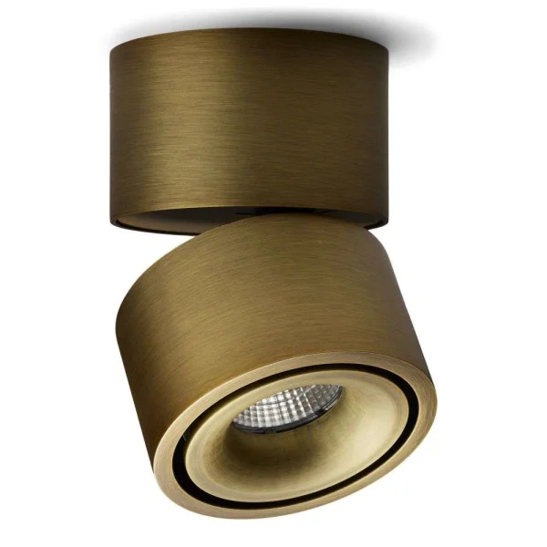ANTIDARK - Easy Mini W75 LED Aufgesetzter Spot 2700K Brushed Brass