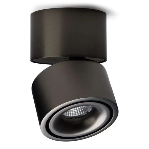 ANTIDARK - Easy Mini W75 LED Aufgesetzter Spot 2700K Titan