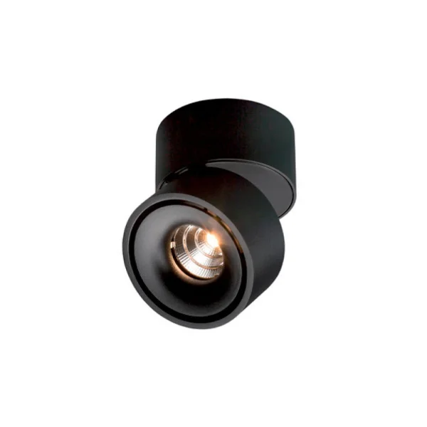 ANTIDARK - Easy Mini W75 LED Aufgesetzter Spot w/Hole 2700K Black