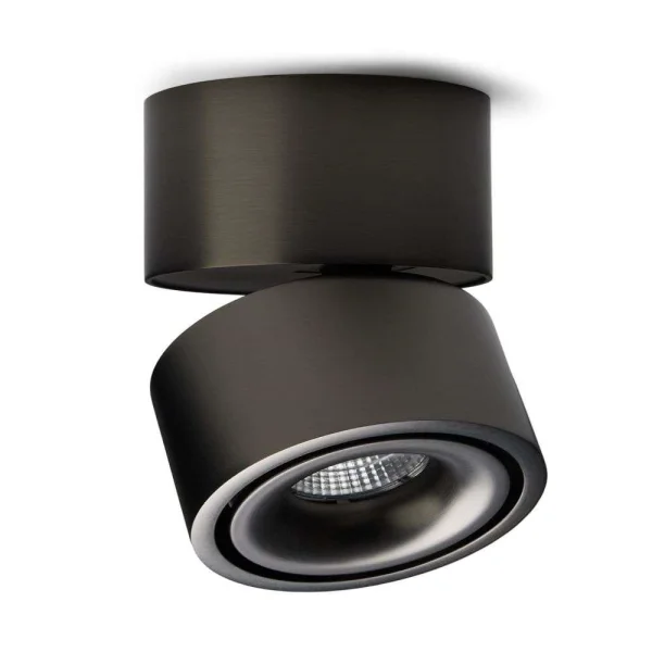 ANTIDARK - Easy W100 LED Aufgesetzter Spot 2700K Titan
