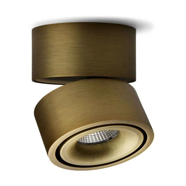 ANTIDARK - Easy W100 LED Aufgesetzter Spot Brushed Brass