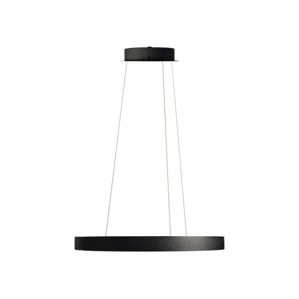 ANTIDARK - Gloria LED-Hängeleuchte, Ø 60 cm, Metall, schwarz