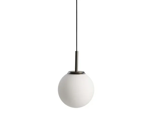 ANTIDARK - Palla P135 LED-Pendelleuchte, opal/titangrau, CCT