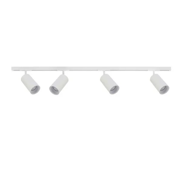 ANTIDARK - Schienensystem Designline 4 Tube Spots 1,9m weiß