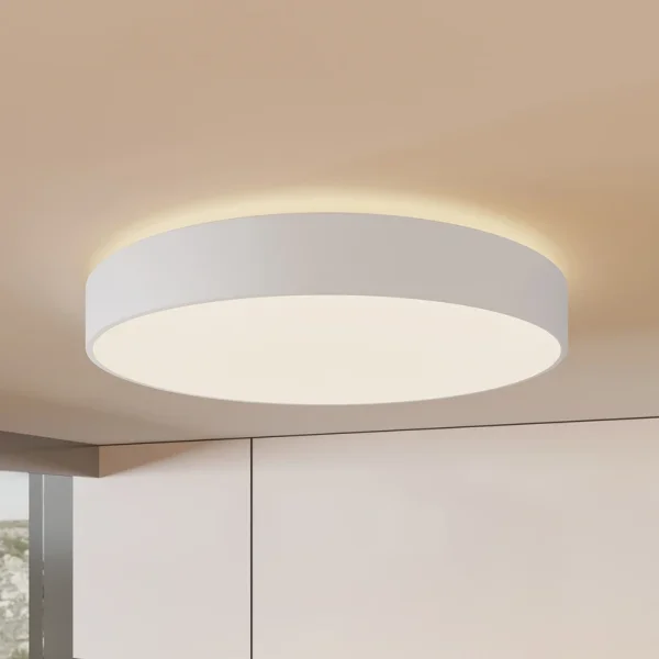 Arcchio -  LED-Deckenlampe Vanida, weiß, Ø 60 cm, up/down