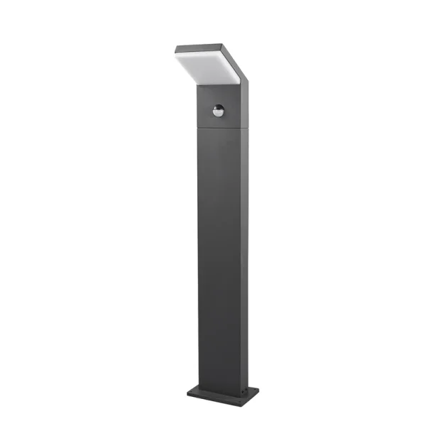 Arcchio - Yolena Draußen Gartenleuchte w/Sensor H100 Dunkel Grey/White