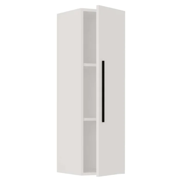 ArilaL TV Tisch wandschrank 1 Tür weiß.