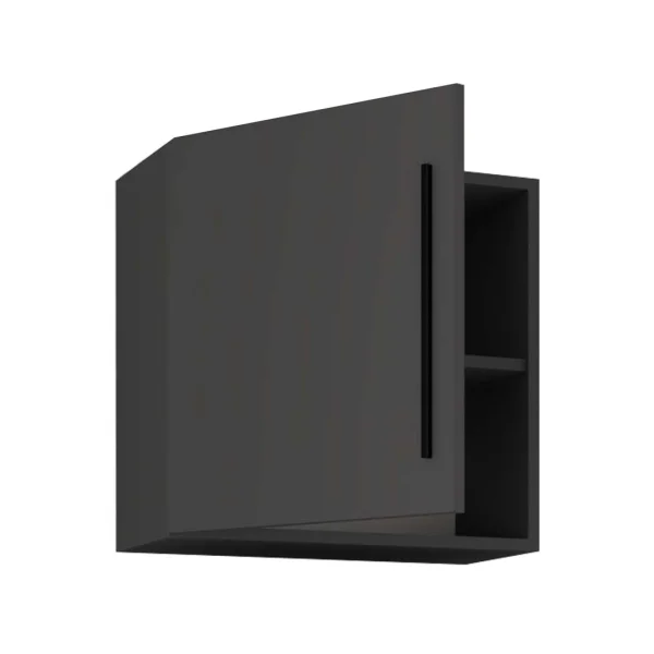 ArilaM TV Tisch wandschrank 1 Tür anthrazit.