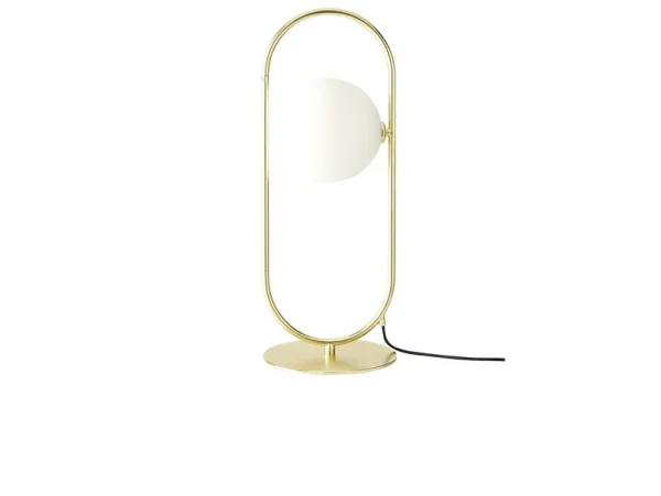 Aromas del Campo - Abbacus Tischlampe, goldfarben, Höhe 64cm