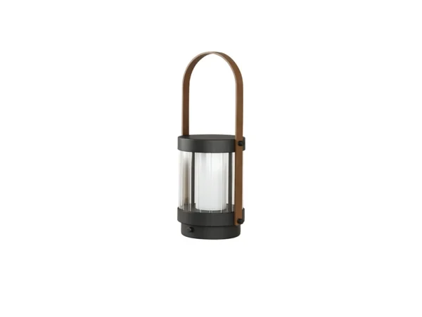Aromas del Campo - Bally LED-Akku-Tischlampe, schwarz/braun