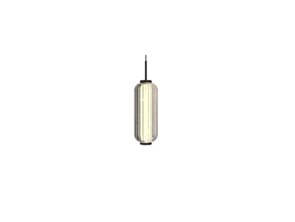 Aromas del Campo - Elma LED-Pendellampe, schwarz/transparent