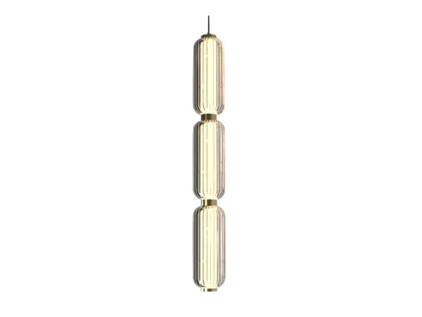 Aromas del Campo - Elma LED-Pendelleuchte, gold, Höhe 98 cm