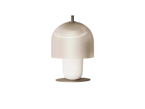 Aromas del Campo - Holm LED-Tischlampe, Glas/Metall, Ø 30 cm