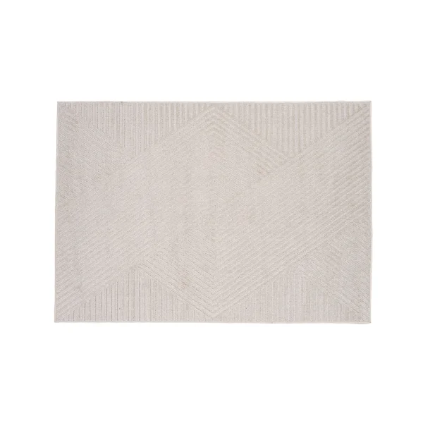 Aron Teppich 340x240cm Weiß.