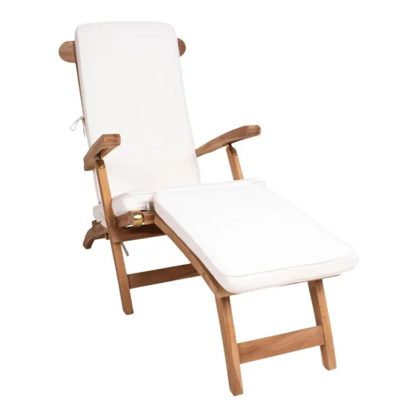 Arrecife Liegenstuhl inkl. Kissen Teak.