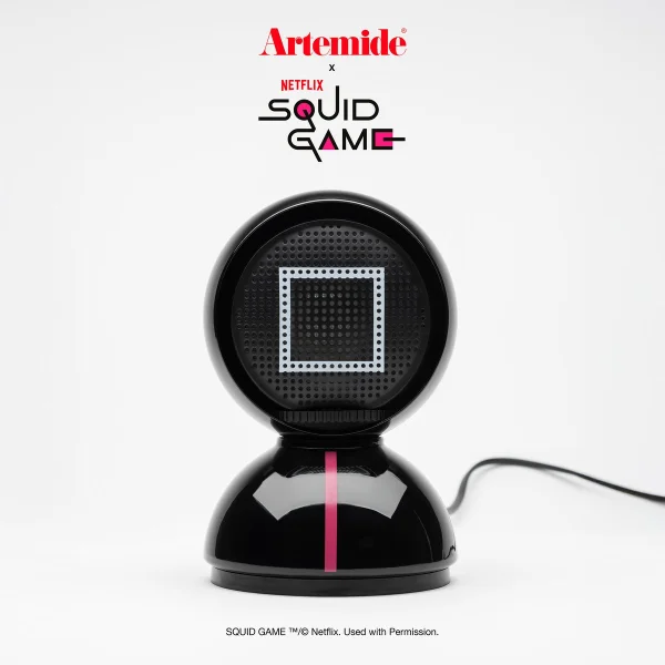 Artemide Eclisse x Squid Game Tischlampe Special Edition Guard black