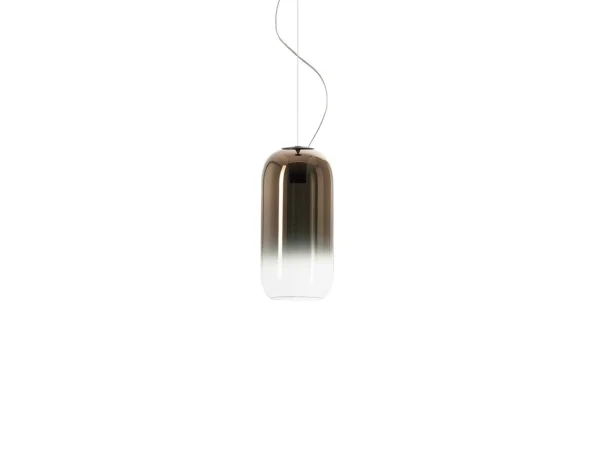 Artemide - Gople Mini Pendelleuchte Bronze