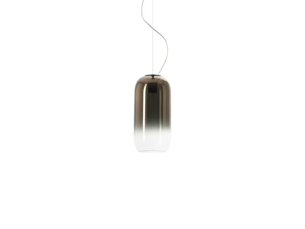 Artemide - Gople Mini Pendelleuchte Bronze/Black