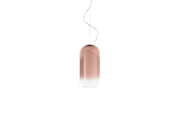 Artemide - Gople Mini Pendelleuchte Copper/Black