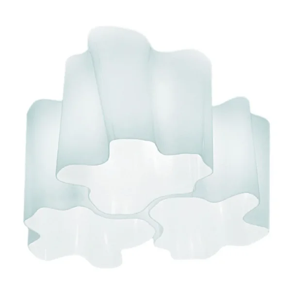 Artemide - Logico Deckenlampe, 3-flg., 120°, 45x45 cm