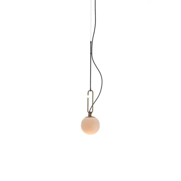 Artemide - Nh 14 S Pendelleuchte Black/Brass