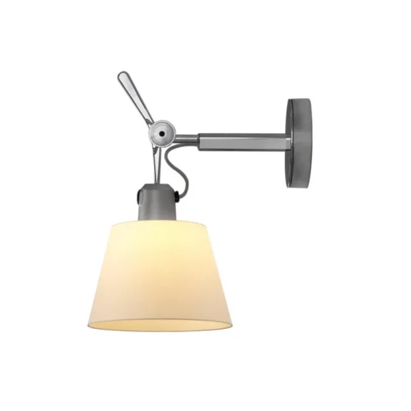 Artemide - Tolomeo 18 Diffusore Designer-Wandlampe, weiß/alu