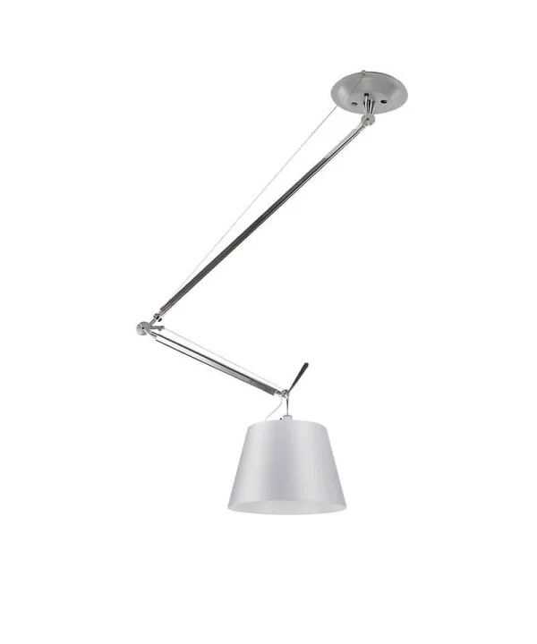 Artemide - Tolomeo Decentrata Pendelleuchte Ø240 Grau