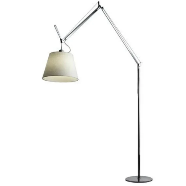 Artemide - Tolomeo Mega Stehleuchte, dimmbar, weiß/Alu