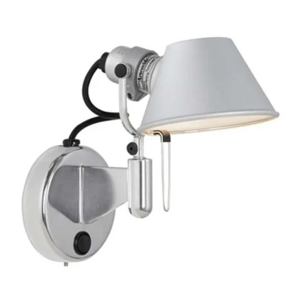 Artemide - Tolomeo Micro Faretto LED-Wandlampe, 20 cm, alu