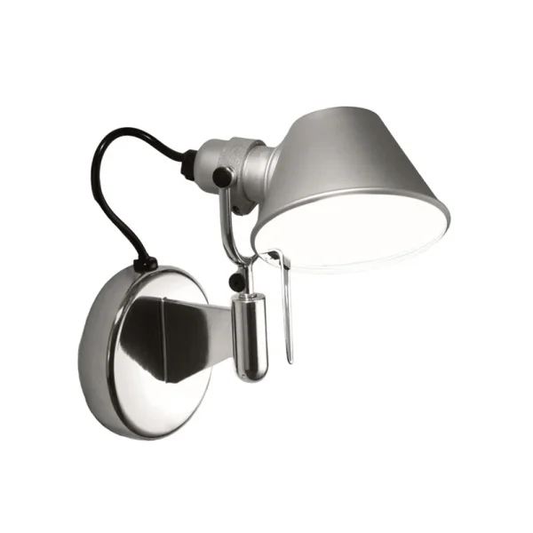 Artemide - Tolomeo Micro Faretto LED-Wandlampe, grau, 3000K