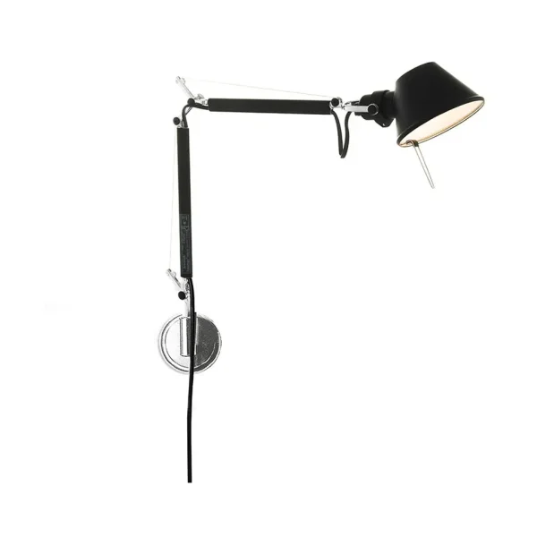 Artemide Tolomeo Micro Wandleuchte- Black Tolomeo Micro Wandleuchte- Black