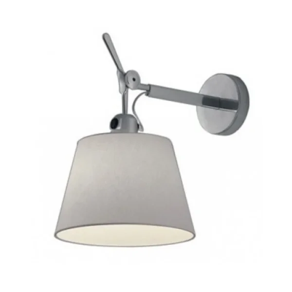 Artemide - Tolomeo Parete Diffusore Wandlampe, grau, Ø 24 cm