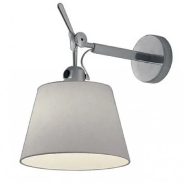 Artemide - Tolomeo Parete Diffusore Wandlampe, grau, Ø 32 cm