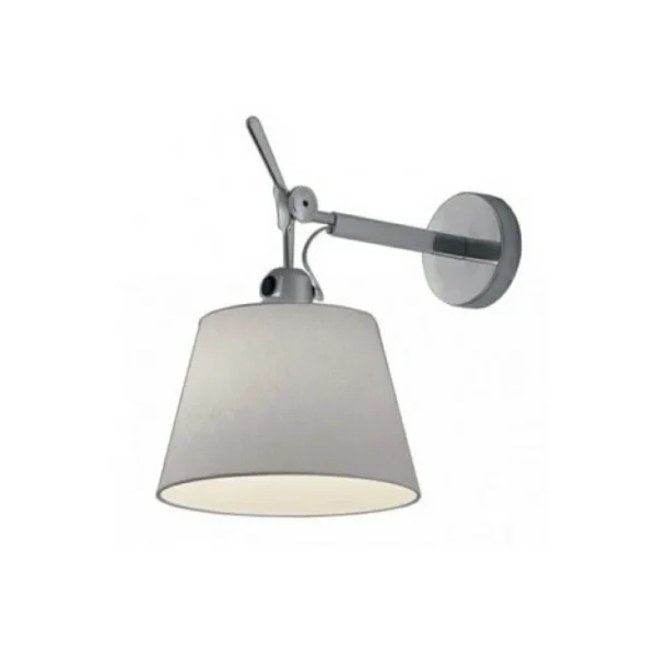 Artemide -  Tolomeo Parete Diffusore Wandlampe, Ø 18 cm, grau