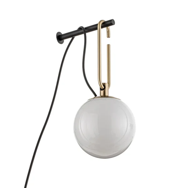 Artemide - Wandlampe nh Wall weiß Glas Stecker E14