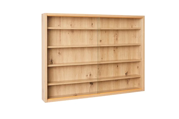 Artisario Vitrinenschrank wandhängend eiche Artisan Dekor.