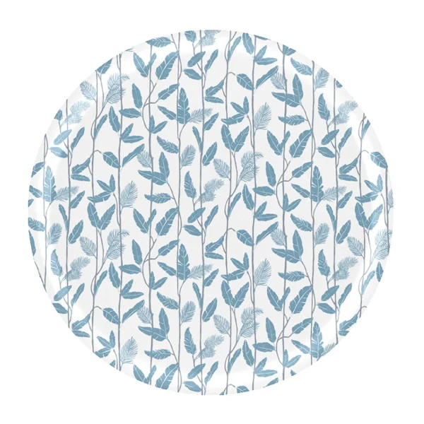 Åry Home Mougli Blue Tablett Ø65cm Blue-white