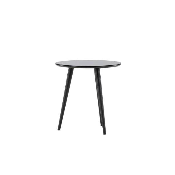 Askim Ecktisch Ø48 cm schwarz.