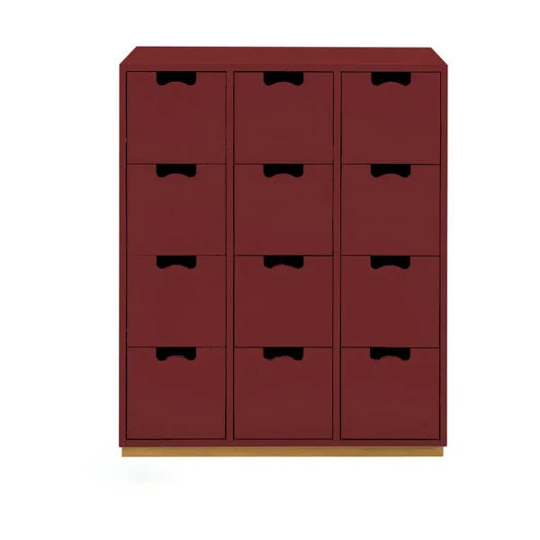 Asplund Snö B Kommode Brown red