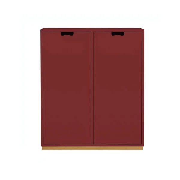 Asplund Snö E Schrank Brown red, Tiefe: 30 cm
