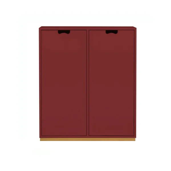 Asplund Snö E Schrank Brown red, Tiefe: 42 cm