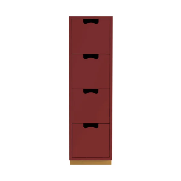 Asplund Snö J4 Kommode Brown red