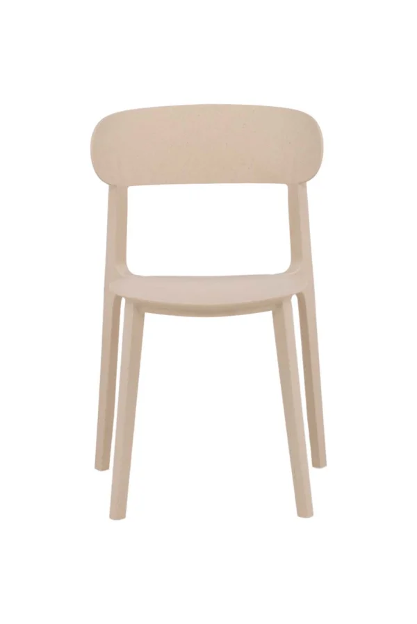 Åstol Esszimmerstuhl Kunststoff beige.