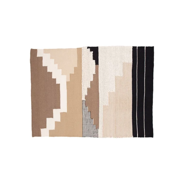 Aston Teppich 350x254cm Braun.