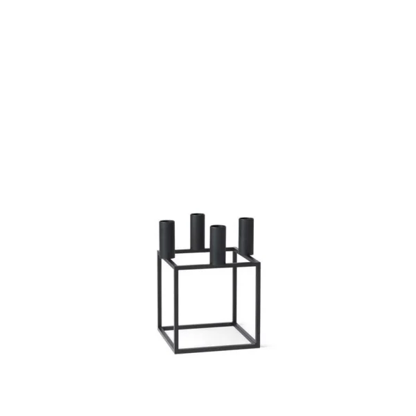 Audo Copenhagen - Kubus 4 Kerzenhalter Black