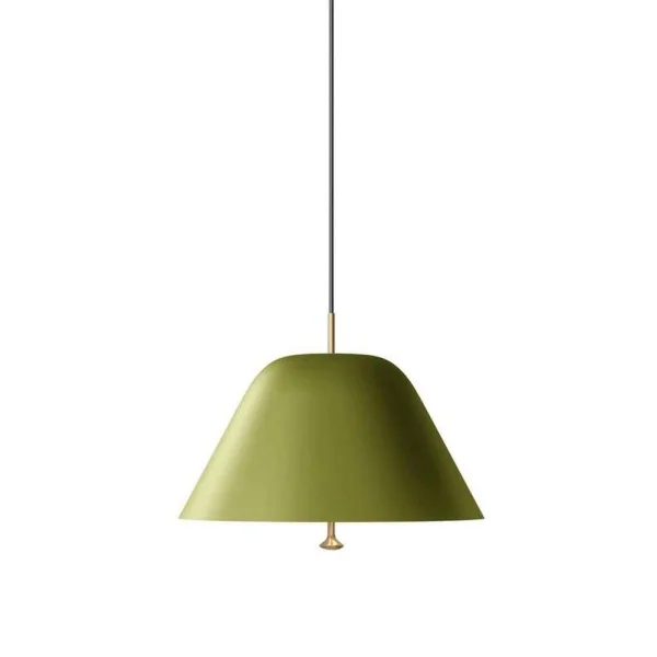 Audo Copenhagen - Levitate Pendelleuchte 40 Sage Green Brass