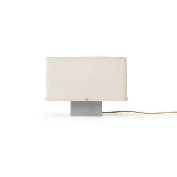 Audo Copenhagen Nonna Tischleuchte 24 cm Gebürstetes Aluminium–Sand