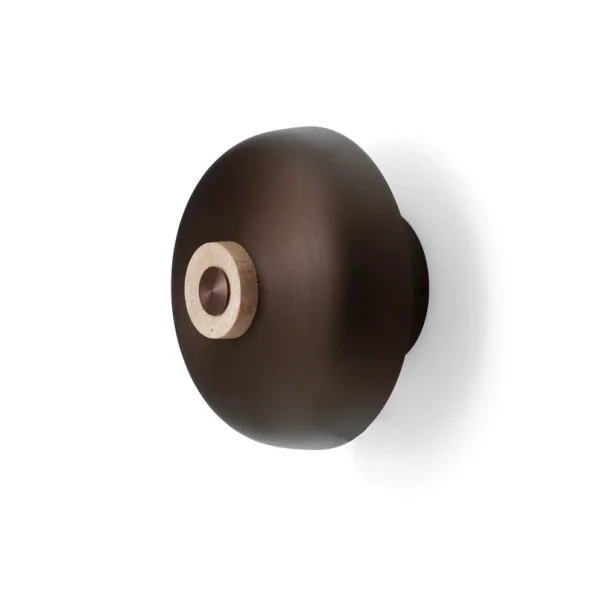 Audo Copenhagen - Reverse LED-Wandleuchte, bronze, Ø 24 cm