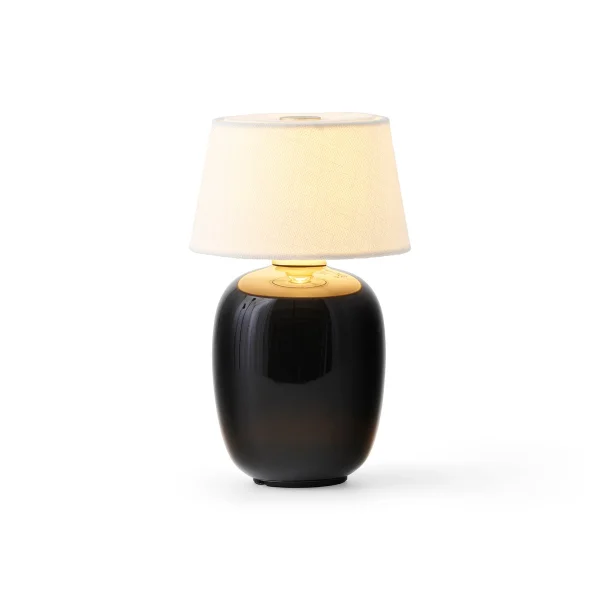Audo Copenhagen Torso Tischleuchte portable Black