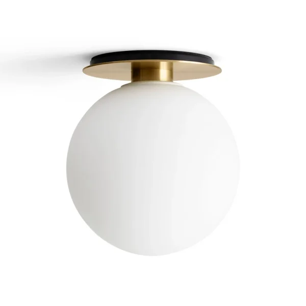 Audo Copenhagen - TR Bulb LED-Deckenleuchte, messing/weiß